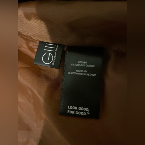 Kenneth Cole faux fur quilted faux leather jacket-medium NWOT - Picture 8 of 10